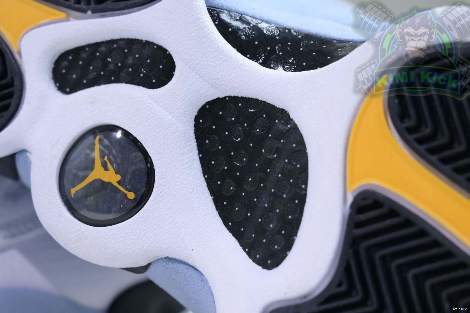 1st Kicks Shoes 13“Blue Kimikick Air TopPick Grey” 1907 Jordan 1205